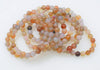 pink agate round 8mm multicolor bracelet 7.5inch   beads FPPJ