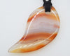 red veins agate 18inch pendant 60*35mm pearl necklace   beads nature