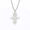 religious alloy African Cross Pendant Necklace Ethiopian Women Trendy Cross Chain Jewelry