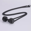 rock jewelry for neck gifts for black barbell necklace mens stainless steel gold chain necklace pendant male accessories