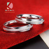 s925 silver frosted ring men and women The same paragraph Multi-size