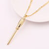 screwdriver tool pendant necklace gold color cuba chain necklaces jewelry accessories