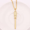 screwdriver tool pendant necklace gold color cuba chain necklaces jewelry accessories