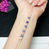 925 silver sterling Natural sapphire Bracelets fine Jewelry trendy new 2020 3*5mm gift women yhl030501agl