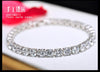 silver plated WHite CZ &Round Zirconia AAA+ Tennis Bracelet Jewellry Handmade 18.3GRAMS white color S26
