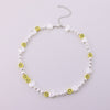 smiley Chokers Set Beaded Necklace for Women Choker Bohemian Jewelry Bijoux Femme Chains Matching Accessories