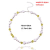 smiley Chokers Set Beaded Necklace for Women Choker Bohemian Jewelry Bijoux Femme Chains Matching Accessories