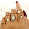 snake rings set for women anillos jewelry bague femme ring sets adjustable for girls punk accessories  schmuck jewellery