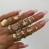 snake rings set for women anillos jewelry bague femme ring sets adjustable for girls punk accessories  schmuck jewellery