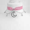 space charm choker - grunge choker - planet choker - pastel goth - kawaii - pastel grunge