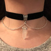 space charm choker - grunge choker - planet choker - pastel goth - kawaii - pastel grunge