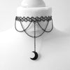 space charm choker - grunge choker - planet choker - pastel goth - kawaii - pastel grunge