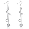 special offer 925 sterling silver classic beads necklaces long earring jewelry sets for women wedding engagement gifts