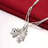 special offer 925 sterling silver classic beads necklaces long earring jewelry sets for women wedding engagement gifts