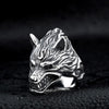 Nordic wolf hammer of Thor Norse Viking men ring 2020 new arrivals men's jewelry