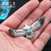 steel soldier eagle design style pendant popular for Japan stainless steel jewelry for men and women