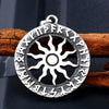 steel soldier vintage Star of David viking pendant thor nordic necklace mens jewelry stainless steel