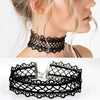 summer  jewelry accessories Sexy hollow out lace black  choker necklace for couple lovers'  N174
