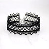 summer  jewelry accessories Sexy hollow out lace black  choker necklace for couple lovers'  N174
