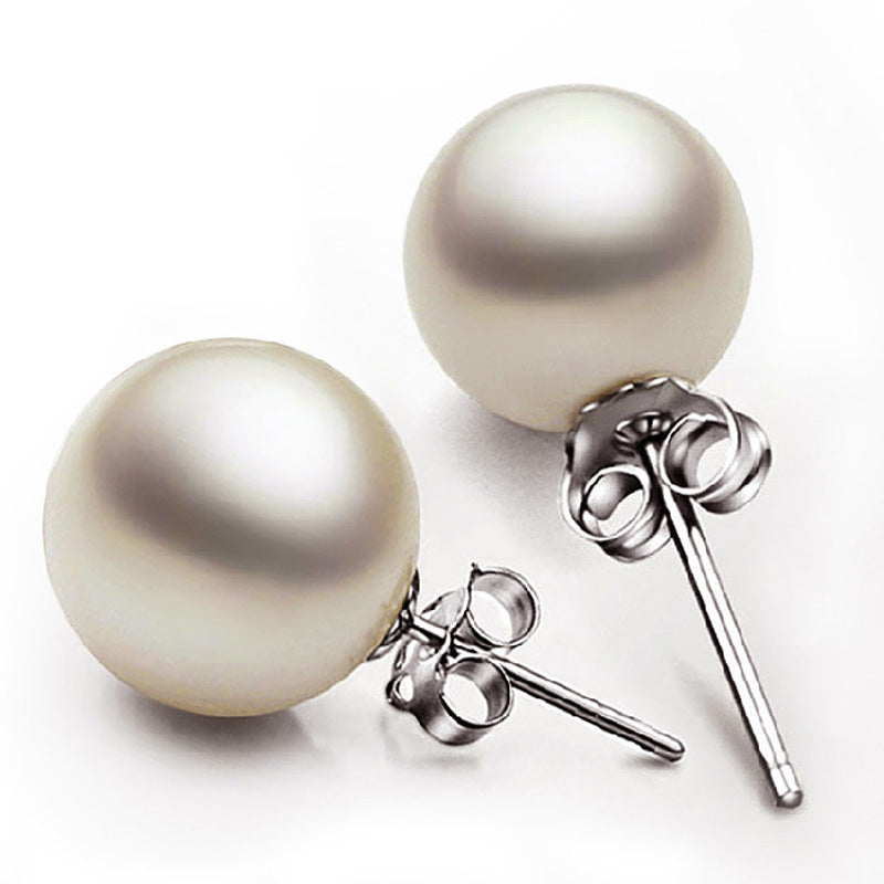 Hot Sell Top quality popular jewelry shell imitation pearl earrings fashion jewelry women Accessories