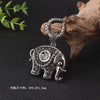 titanium steel Chains vintage Tibetan Silver pendant jewelry Ethnic Elephant god lotus abacus fate Nepal vintage necklace