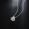 trending products 925 Stamped Silver charms Weave Ball Pendant Necklace For women party wedding Gifts noble Jewelry