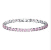 5Color 925 Silver Charm Beads Crystals from Austrian Bracelet for Women Micro Fine Jewelry girl Gift
