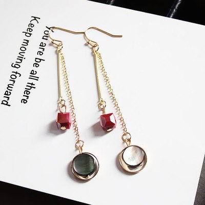 Girl Jewelry Earring Ear clip Vintage aliexpress vintage accessories long tassel earrings for women gold