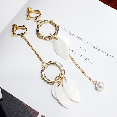 Girl Jewelry Earring Ear clip Vintage aliexpress vintage accessories long tassel earrings for women gold