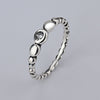 Hot Sale Fashion jewelry Real Pave Setting Plant Trendy Compatible With 925 silver Retro Finger woman Ring