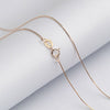 Pure 925 Sterling Silver Classic Basic Chain, silver gold 1mm Snake Chain Necklace 50cm,55cm,60cm, Fishon 925 Jewelry