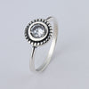 Sale Fashion jewelry jewelry Pave Setting Plant Trendy Compatible With 925 silver Retro woman Ring Ring