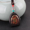 Totem exotic Designs ethnic Nepal copper sandalwood pendants jewelry Buddha vintage necklace Bodhi Seed  women