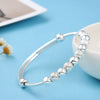 charms 925 sterling silver Lucky Beads bracelets Bangles Noble for women party wedding jewelry Adjustable