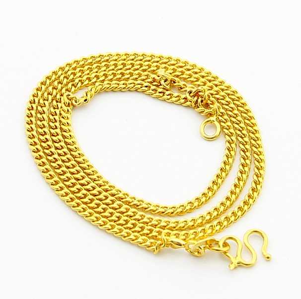 man jewelry Summer style Men jewelry 2mm 18inchs thin necklace unisex chain