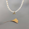 women charm pearls choker beautiful small golden dolphin tail jewelry Valentine's birthday gift for girls handmade adjustable