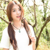 women chokers necklace DIY weave round pendant short chain smooth ethnic jewelry accessories girl gift colar XL175