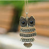 x293 Hot 1 Piece   Fashion Jewelry Antique Bronze Owl Pendant Necklaces For Women Vintage Long Sweater Accessories