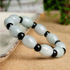 yu xin yuan High Quality natural Chinese HETIAN Jade genuine jade tortoise shell hand string gold turtle trendy bracelet
