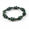 yu xin yuan Natural HETIAN Qing jade Bracelets Beads Bracelets carved gourd Bangles Gift Men's Jades Jewelry